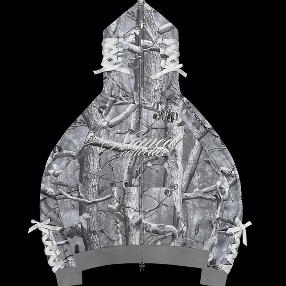 NAMED COLLECTIVE HOODIE W DOUBLE ZIP - Picture 1 of 3